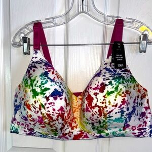 Torrid Multicolor Tie-Dye Bra